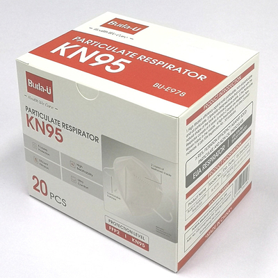 95% Filtration Efficiency KN95 Folding Half Mask For COVID Prevention Protective