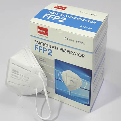 BU-E960 Disposable FFP2 Mask Outlet CE 0370 High Protection Breathable