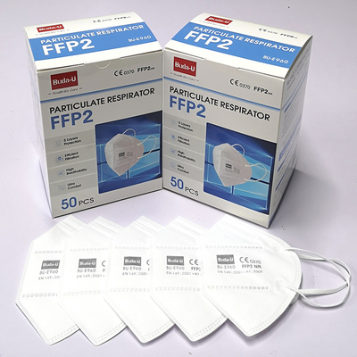 FDA FFP2 Face Mask , 5 Layers Respirator Mask , FFP2 Protective Mask With CE0370 ,
