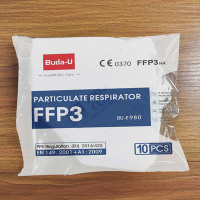 CE 99% Min PFE 5 Layer FFP3 Filtering Half Mask For Covid 19 Prevention