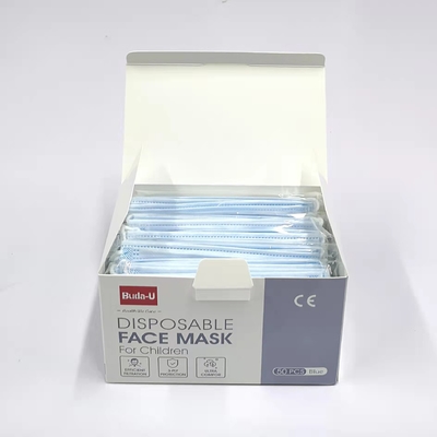 Children Kids Medical Face Mask, 3Ply  Disposable Face Mask, CE Certificaton And FDA Registration