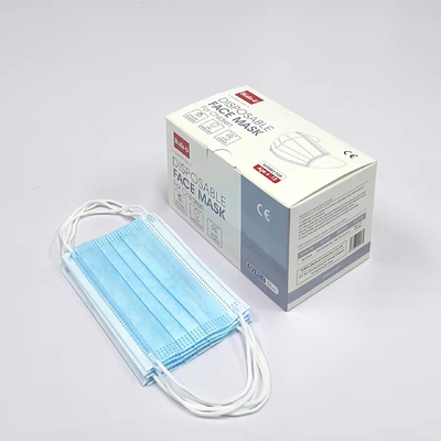 Type II Disposable Earloop Face Mask Disposable Medical Surgical Mask CE FDA