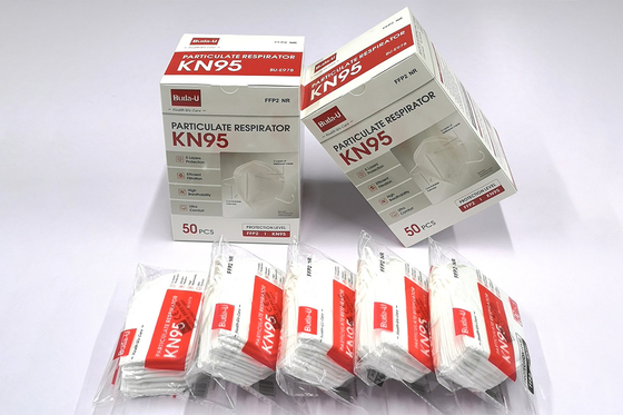Earloops KN95 Respirator Mask CE Certification &amp; FDA Registration , Protection Face Mask , FDA EUA Authorized Model