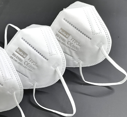 BU-E980 FFP3 Face Mask , FFP3 Respirator Mask Good Breathability , Soft Lining Materials , CE 0370 , FDA Device Listed