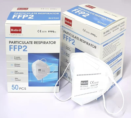 Buda-U Folding Type FFP2 Particulate Respirator CE 0370