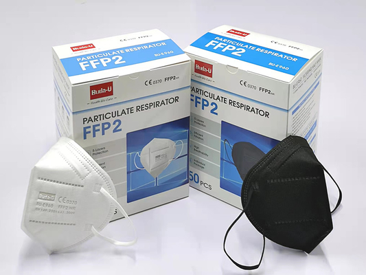 CE Folding Half FFP2 Protective Mask Suitable For Adult Unisex