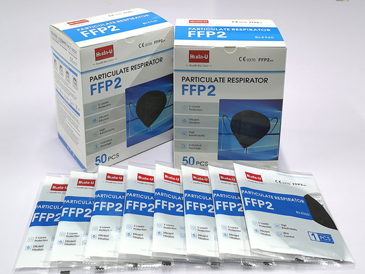 Men Women Folding FFP2 Protective Masks Meets PPE Standard CE 0370