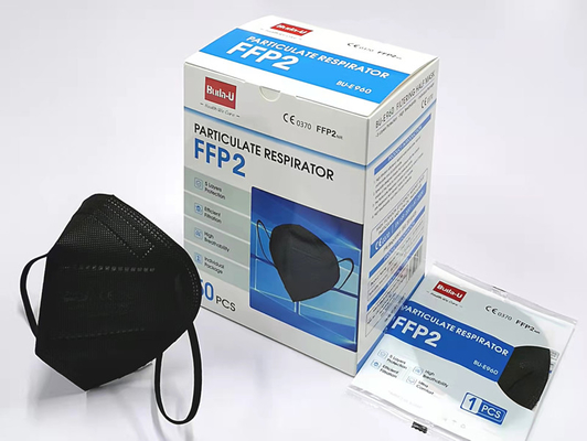 CE0370 Certification FFP2 Protective Masks Five Layer With 94% Filtration