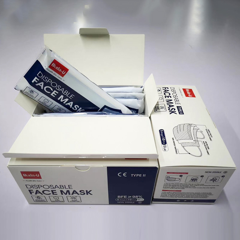 Eua Approved Disposable Medical Mask For Covid ASTM Level II